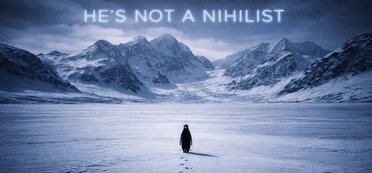 It's not a Nihilistic Penguin! It's Nietzschean Penguin!